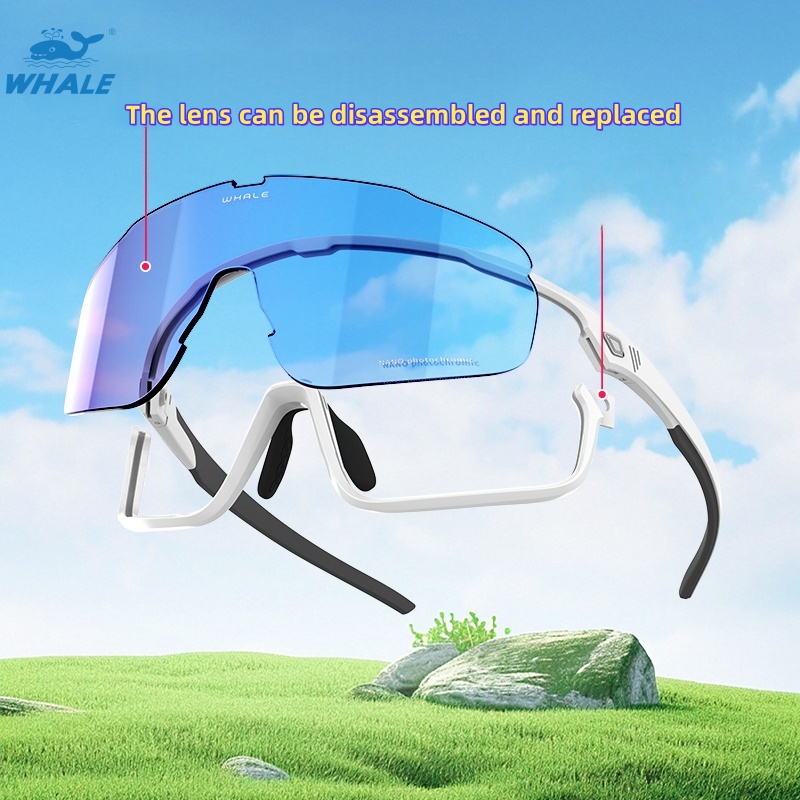 sports goggles with detachable design