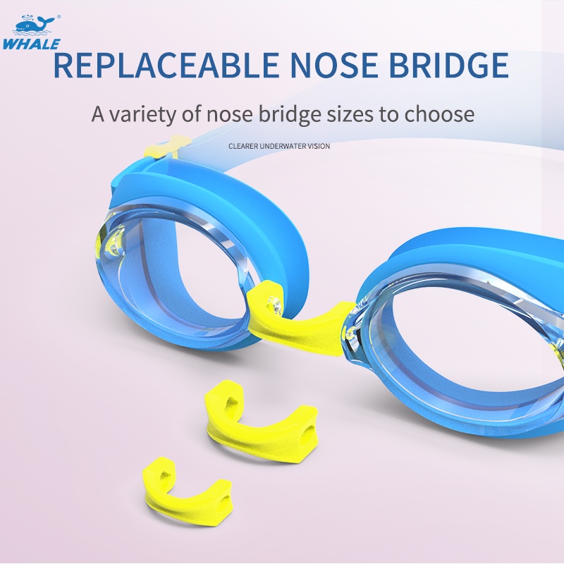 Children's anti-fog swimming goggles